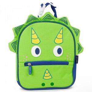 Kids Lunch Bag Dragon or Dino in Green Discontinued Rare Find